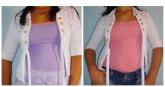 Camisa com colete Branco '